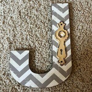 Decorative letter J